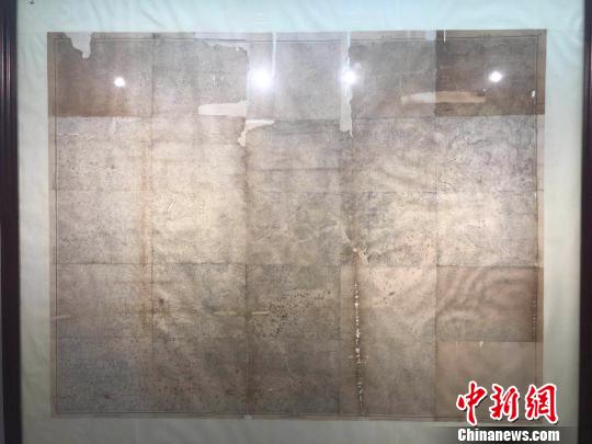 八路軍第129師太行區(qū)作戰(zhàn)地圖,?！±钔ヒ?攝