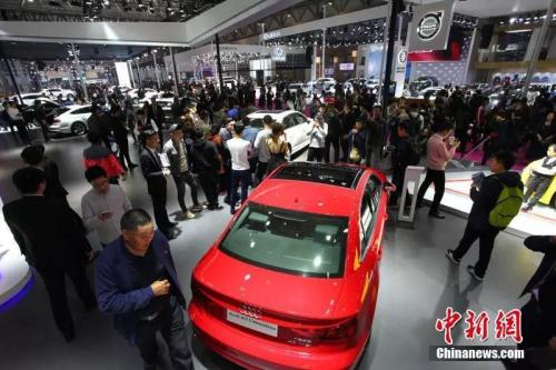 　青島國際車展的新款車型,。李夢 攝