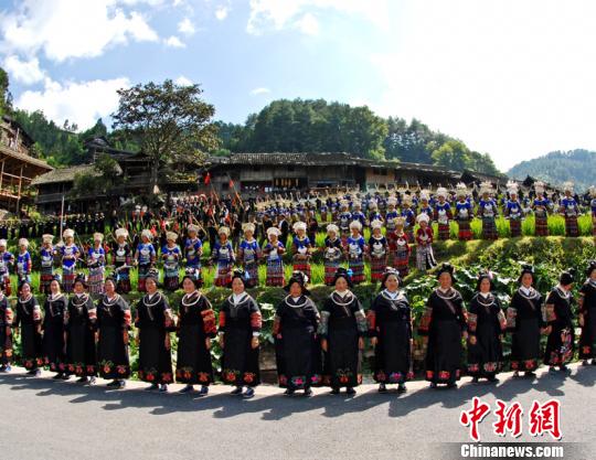 郎德苗寨,。雷山縣委宣傳部供圖