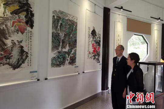 兩岸鄉(xiāng)愁筆會(huì)暨書畫作品展在福建永春舉行