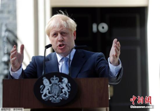 資料圖：英國首相鮑里斯·約翰遜,。