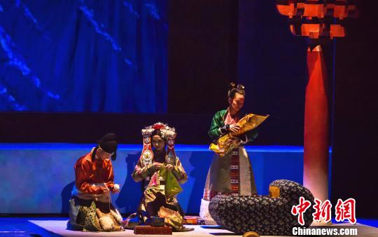 圖為《金城公主》劇照,。《金城公主》劇場供圖