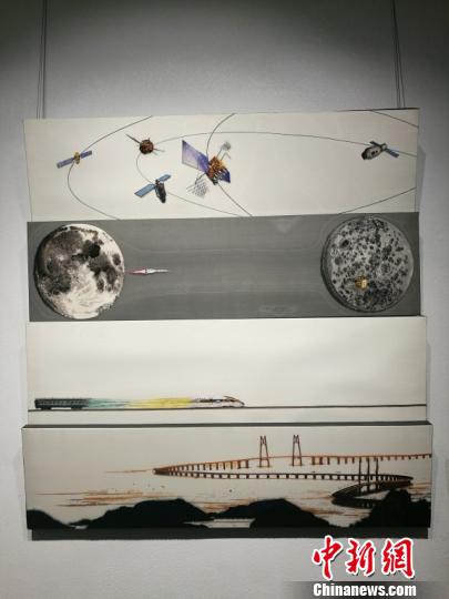 隨著時代發(fā)展，傳統(tǒng)的刺繡也與時俱進地以一些熱點題材作為創(chuàng)作主題,?！＄娚?攝