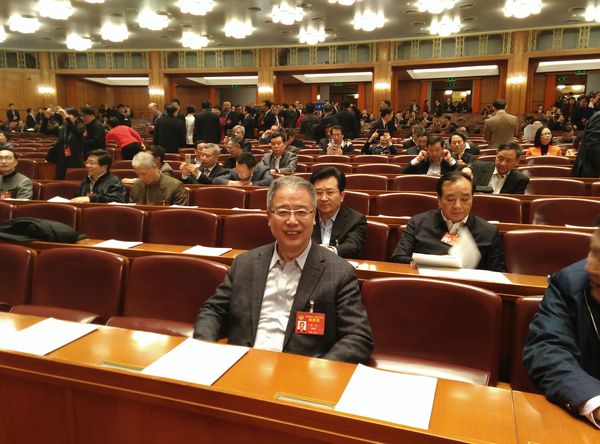 12--2017年3月，許進(jìn)出席第十二屆全國政協(xié)第五次大會