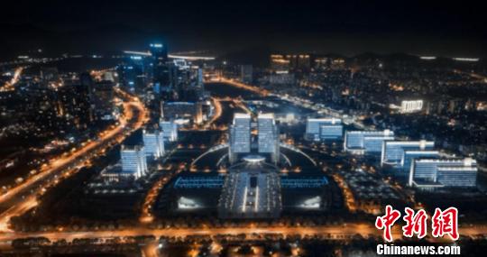 圖為舟山夜景,。舟山宣傳供圖
