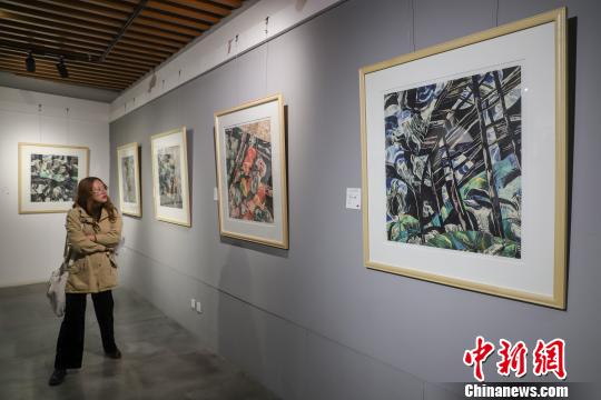 圖為展覽活動現(xiàn)場,?！■暮陚?攝