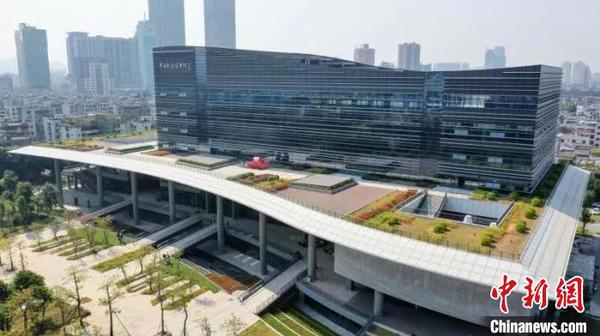 圖為中山紀(jì)念圖書館外形,。中山市委宣傳部供圖