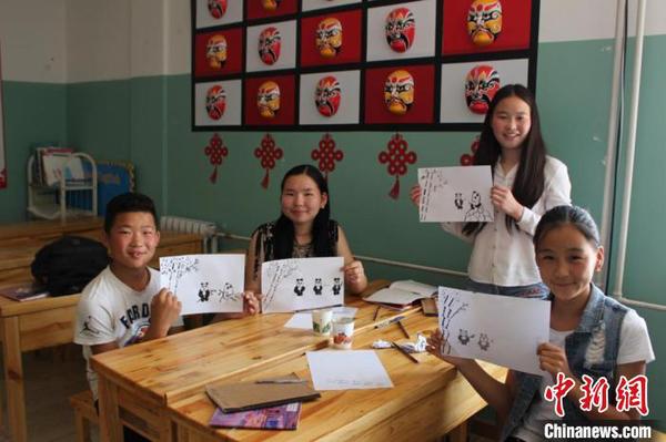 圖為孔子課堂上課現(xiàn)場(chǎng),。　署光供圖 攝