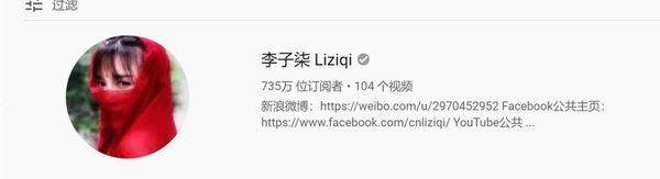 ▲截至2019年12月5日,，李子柒在Youtube上的粉絲數(shù)是735萬,。