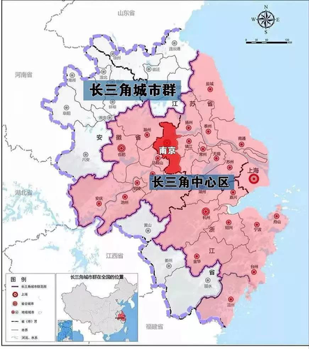 9 長三角城市群范圍,。來源：南京市發(fā)改委