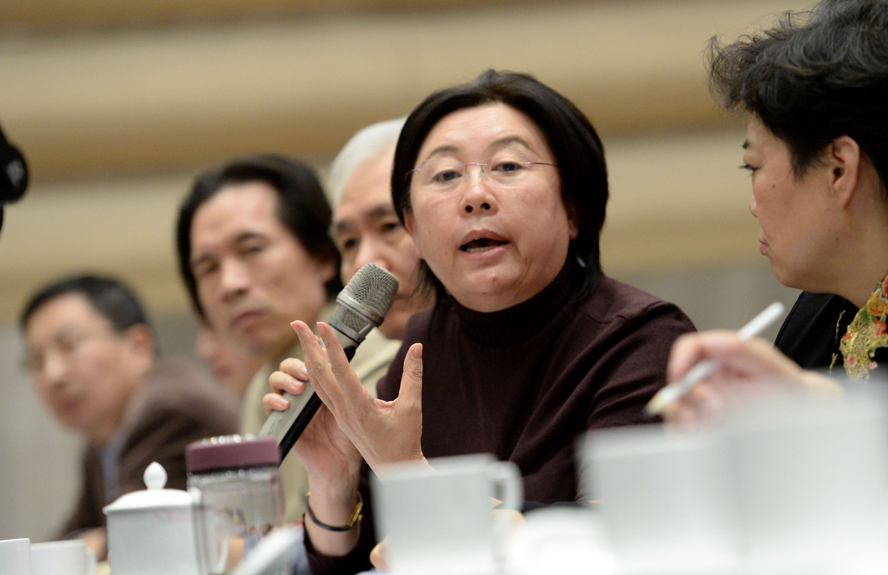 張熠君委員在專題協(xié)商議政會(huì)暨委員聯(lián)組討論現(xiàn)場(chǎng)發(fā)言