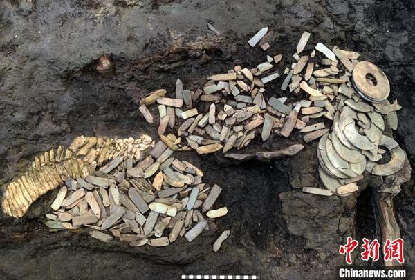 圖為出土的文物,。秦始皇帝陵博物院供圖