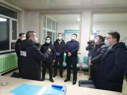 2月3日,，農安縣委書記來到長安村檢查疫情防控工作情況和扶貧工作情況。.webp