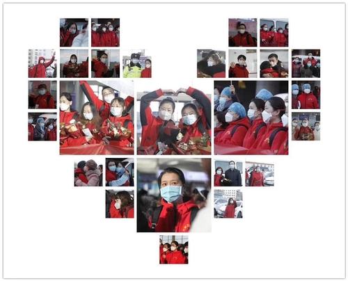 內(nèi)蒙古自治區(qū)人民醫(yī)院援鄂醫(yī)療隊剪影