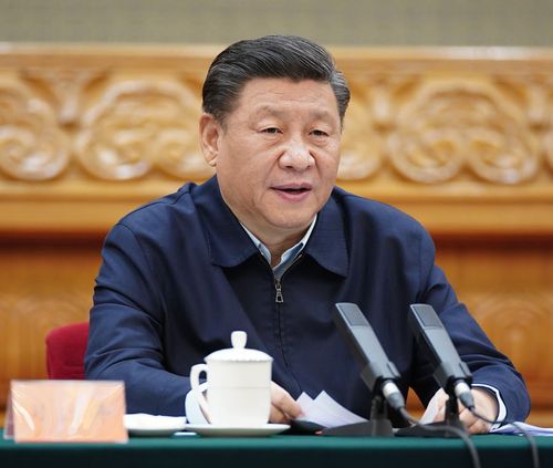 3月6日,，中共中央總書記、國家主席,、中央軍委主席習(xí)近平在北京出席決戰(zhàn)決勝脫貧攻堅座談會并發(fā)表重要講話,。 新華社記者 鞠鵬 攝