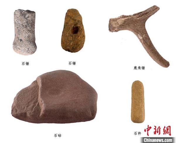 西吳壁遺址出土的冶銅工具,。山西省考古研究所提供