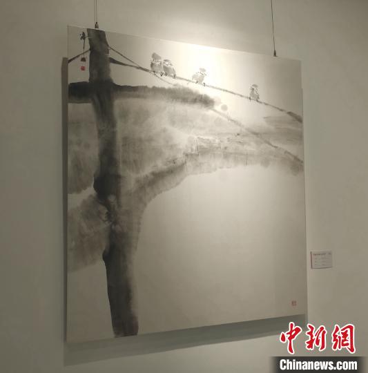 展覽作品之一?！罘?攝