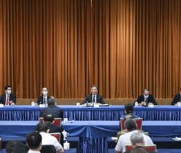 汪洋與民革,、臺盟,、臺聯(lián)界別政協(xié)委員共商國是