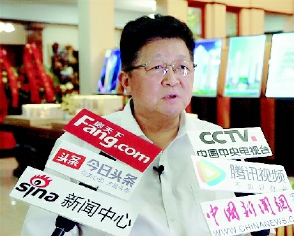 中房集團(tuán)理事長,，譽(yù)稱“中國房地產(chǎn)教父”,，匯力基金董事長孟曉蘇博士就“一帶一路”項目接受采訪,。