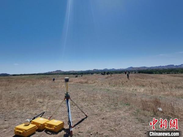 圖為2020年度遼上京皇城西山坡寺院遺址考古現(xiàn)場,。　董新林 攝