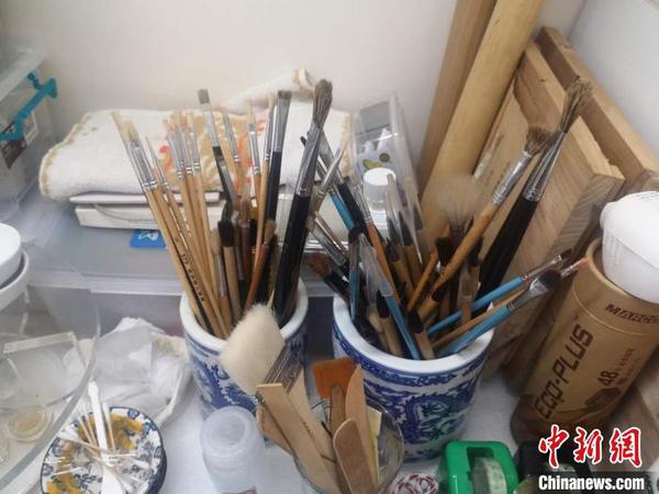 上色用的畫筆?！⊥τ?攝