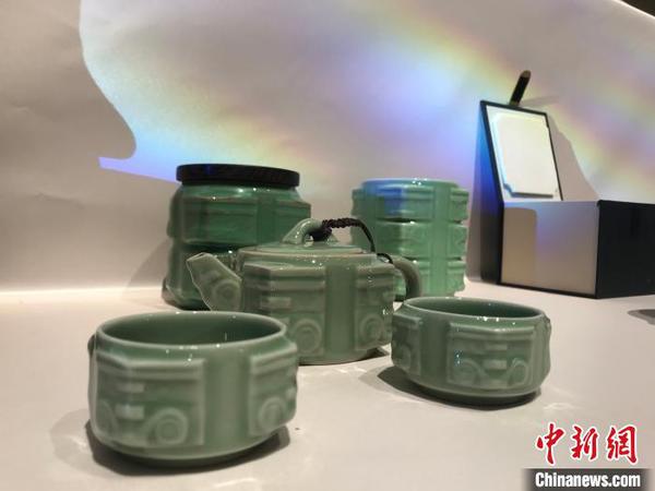 圖為良渚文創(chuàng)產(chǎn)品 江楊燁 攝