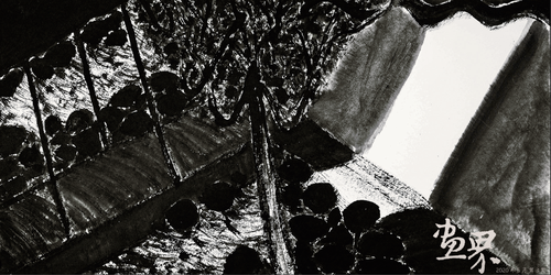 墻與影 68×34cm 2019 年  孫靜遠2