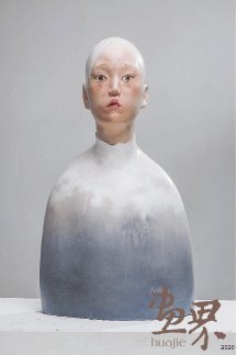 無雪的冬天（玻璃鋼著色）90×40×20cm-2012年-彭漢欽