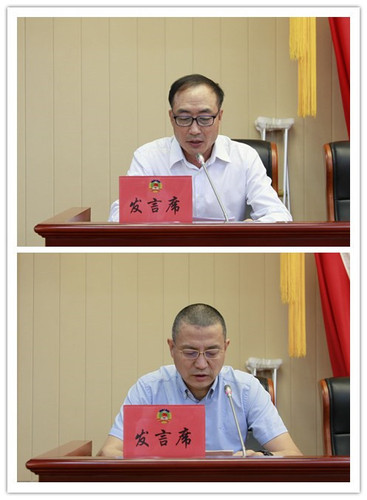 張志勇、劉權(quán)委員匯報調(diào)研建議案和調(diào)研報告
