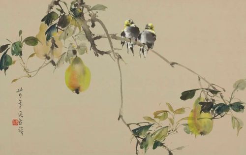 張書旂《相依》,，1945年,，浙江美術(shù)館藏