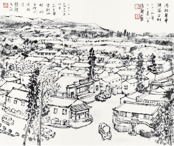 顧家臺寫生之五2019年-趙-衛(wèi)