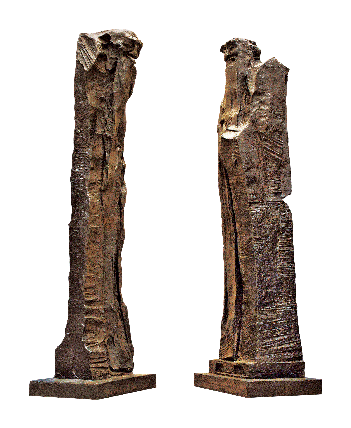 問(wèn)-道（青銅）高780cm--吳為山
