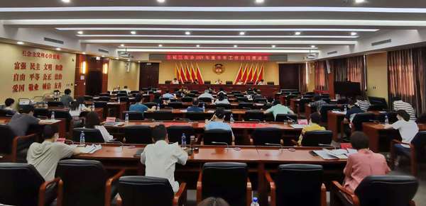 東城區(qū)政協(xié)2021年度半年工作總結(jié)推進會
