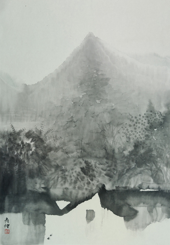 水墨系列一45x80cmcm