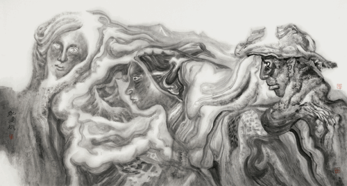 三-友-96×177cm-2021年-紀(jì)連彬