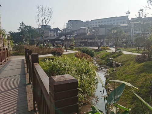 大肚子河又變清了,。重慶市江津區(qū)政府供圖