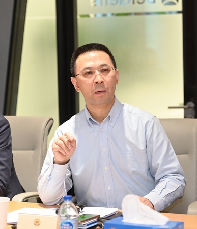 全國政協(xié)委員、蛋白質(zhì)技術(shù)國家工程研究中心主任羅永章在會上發(fā)言,。人民政協(xié)報·人民政協(xié)網(wǎng)記者 齊波 攝