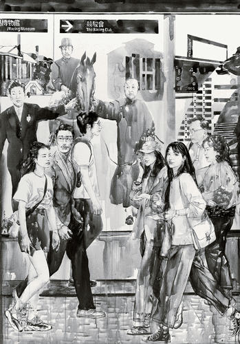 時(shí)尚香港-200×140cm-2019年-王穎生