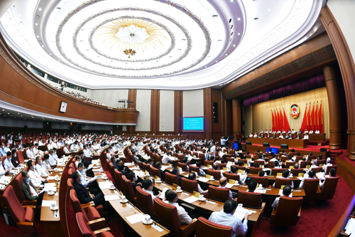 △政協(xié)第十三屆全國委員會常務(wù)委員會第二十三次會議22日上午在京開幕,。中共中央政治局常委,、全國政協(xié)主席汪洋出席。人民政協(xié)報·人民政協(xié)網(wǎng)記者 賈寧 攝3