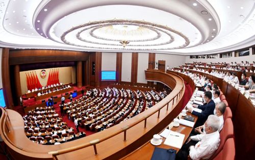 政協第十三屆全國委員會常務委員會第二十三次會議24日在京閉幕,，會議以“堅持實施就業(yè)優(yōu)先政策”為主題協商議政。中共中央政治局常委,、全國政協主席汪洋主持閉幕會并講話,。人民政協報·人民政協網記者 賈寧 攝3