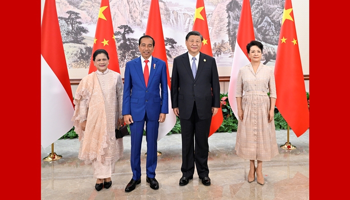 習(xí)近平會(huì)見印度尼西亞總統(tǒng)佐科