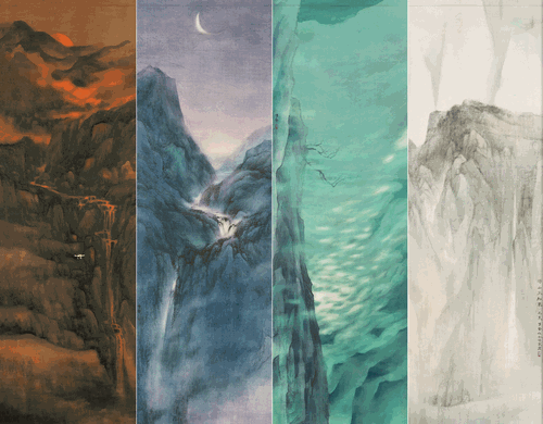 游山不知年（國(guó)畫(huà)）160×200cm-2019年-陳博賢