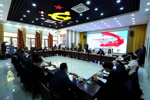 “講好中國新型政黨制度故事”網(wǎng)絡(luò)主題采訪活動(dòng)走進(jìn)房山區(qū)政協(xié)座談會(huì)現(xiàn)場。（人民政協(xié)網(wǎng)供圖）