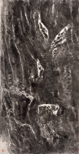 壬寅某日游山紀(jì)實(shí)十（國畫）233×120cm--2022年-崔振寬