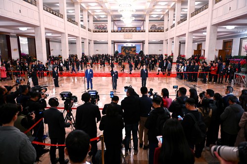 3月4日,，全國政協(xié)十四屆二次會議舉行開幕(3997250)-20240305092110