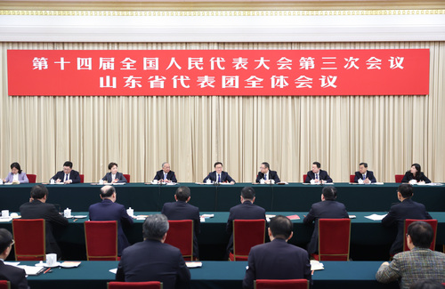 兩會丨韓正參加山東代表團審議(6588159)-20250306002230