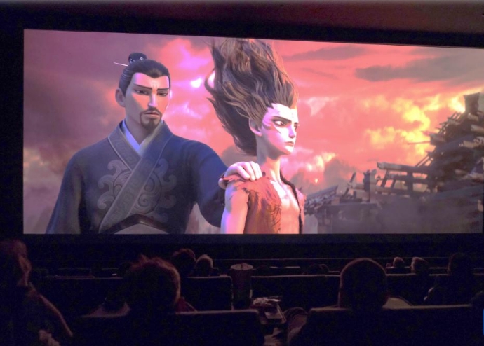 中國動畫電影《哪吒2》在北歐國家上映